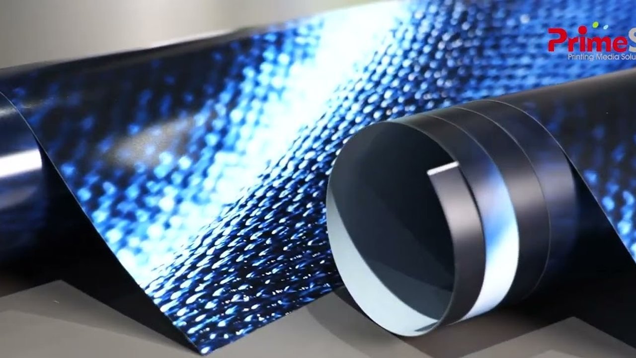 PET Backlit Film application video